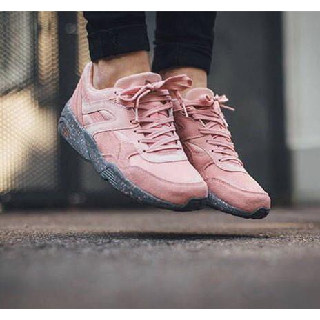 puma trinomic pink and grey