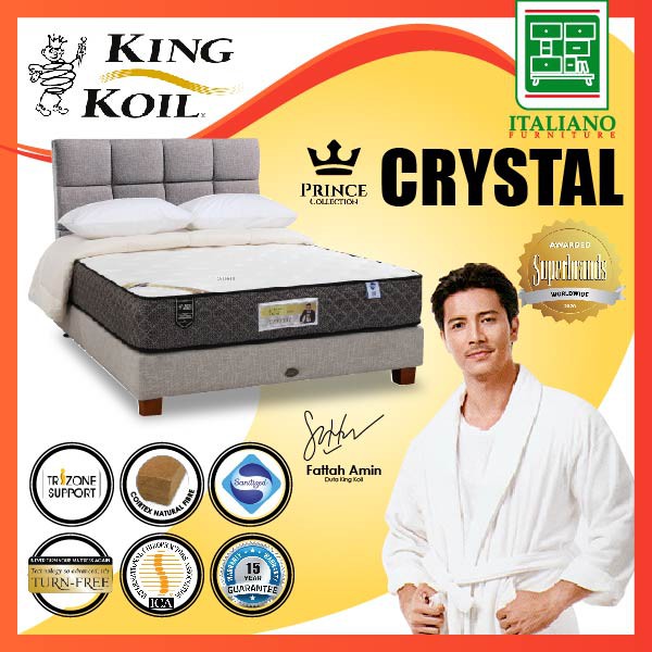 King Koil Prince Collection Crystal 10, King Koil Queen Size Bed