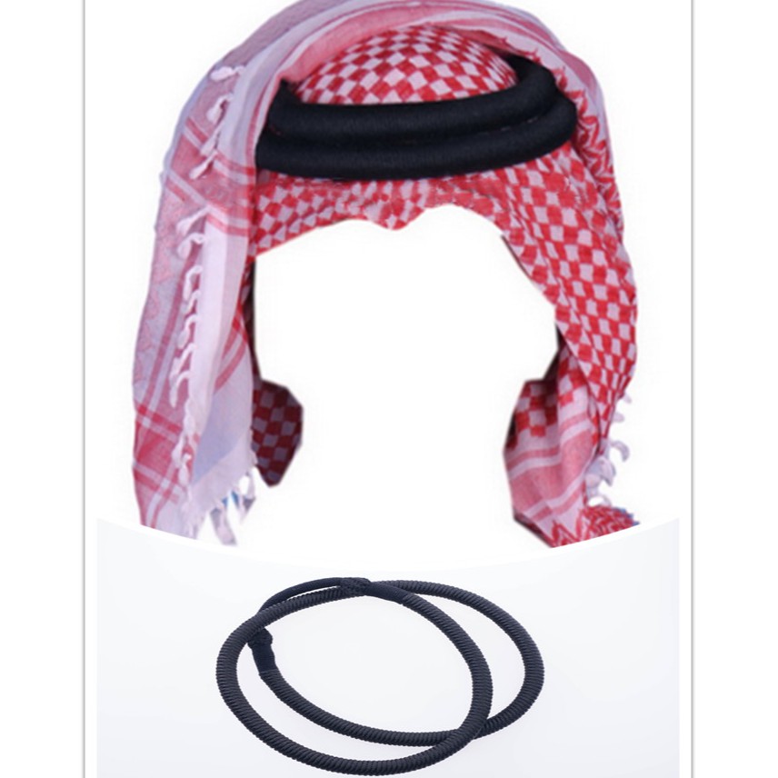 🔥Egal Arab Serban Arabian Headwear kopiah arab ghutra lilit kepala ...