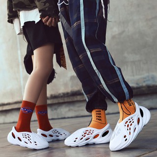 yeezy foam runner sand on feet