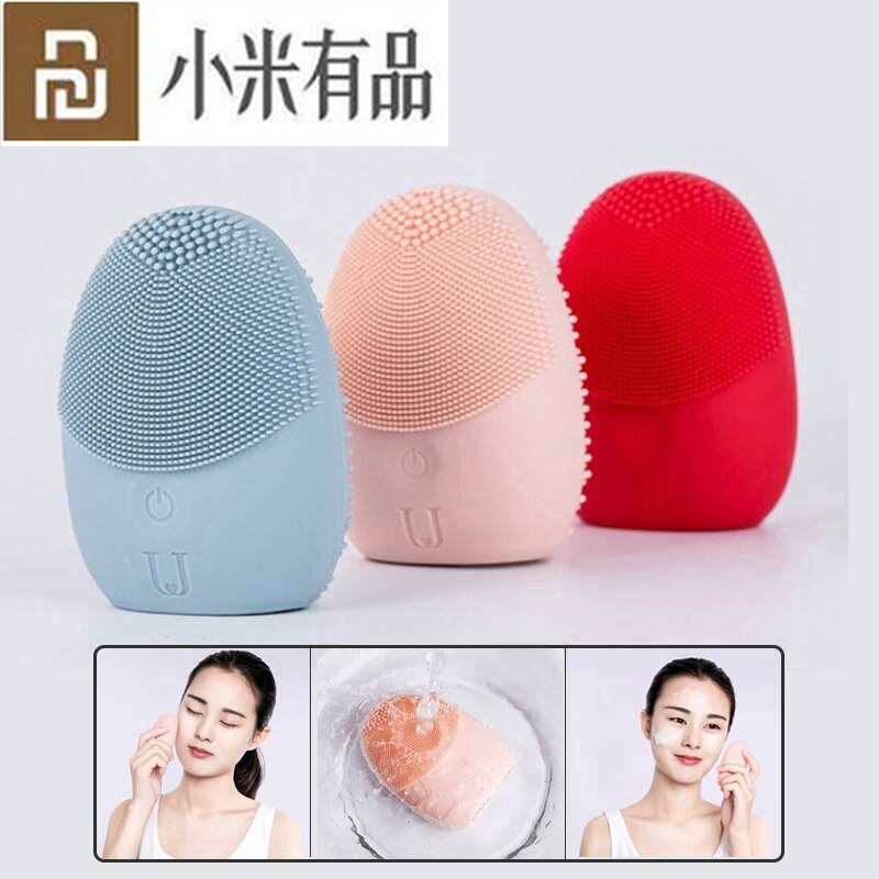 sonic silica gel facial cleansing instrument