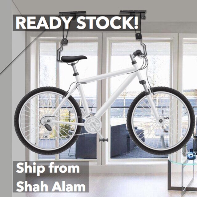 Bicycle Rack Ceiling Hanger Shopee Malaysia