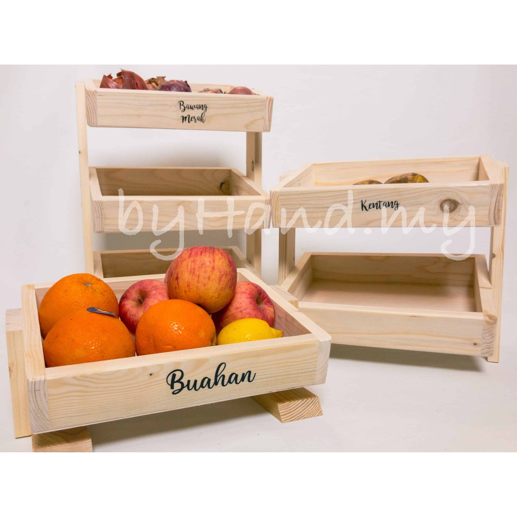 Buy Rak Bawang Viral Kitchen Organiser Seetracker Malaysia