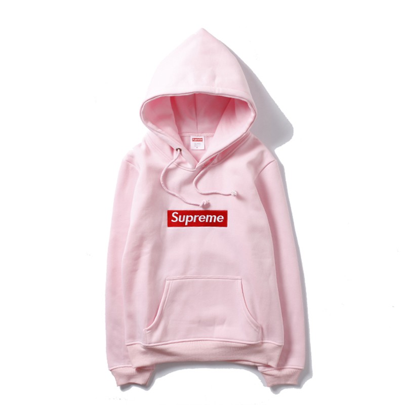 supreme hoodie girl