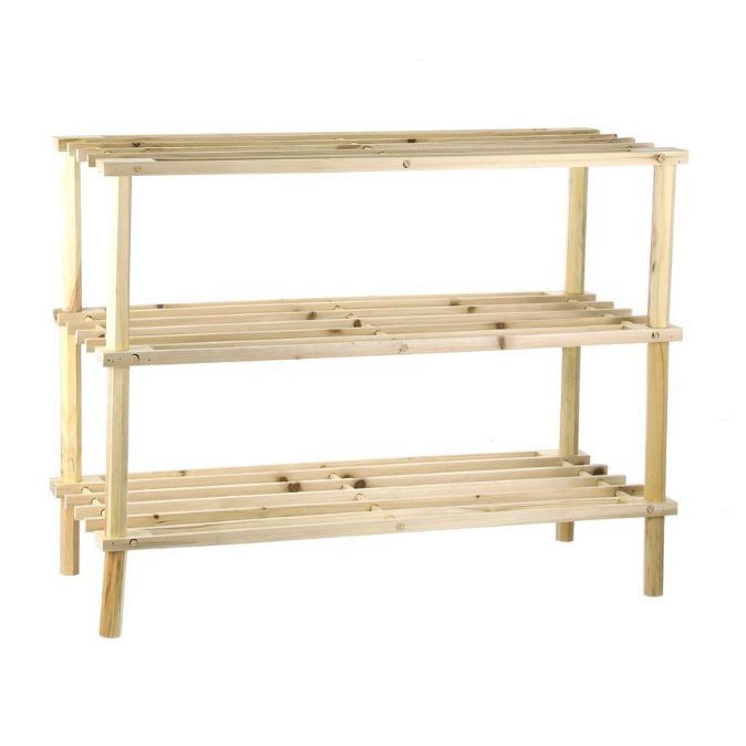 3 Tier Wooden Shoe Rack 63 Cm X 30 Cm X 26 Cm Shopee Malaysia