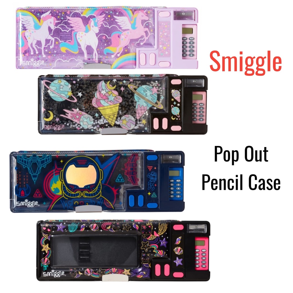 Smiggle Beyond Pop Out Pencil Case /Ey There Pop Out Pencil Case / Pop