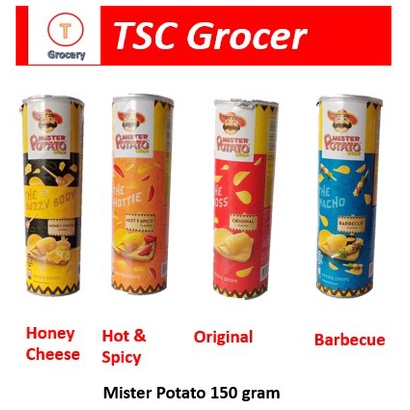 Mister Potato 150 gram (Honey Cheese /Hot & Spicy/ Original/ BBQ)