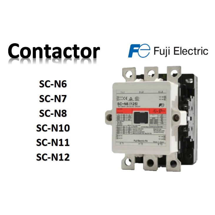 Fuji Contactor Sc N6 Sc N7 Sc N8 Sc N10 Sc N11 Sc N12 Scn6 Scn7 Scn8 Scn10 Scn11 Scn12 Shopee Malaysia