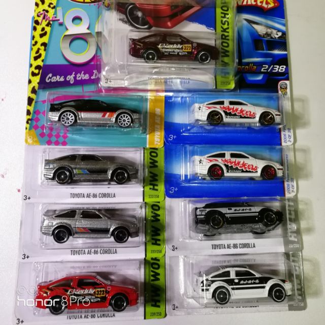 hot wheels toyota corolla