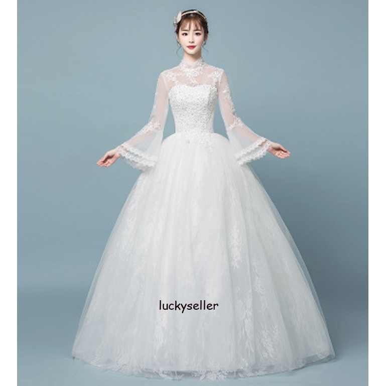 korean wedding dress