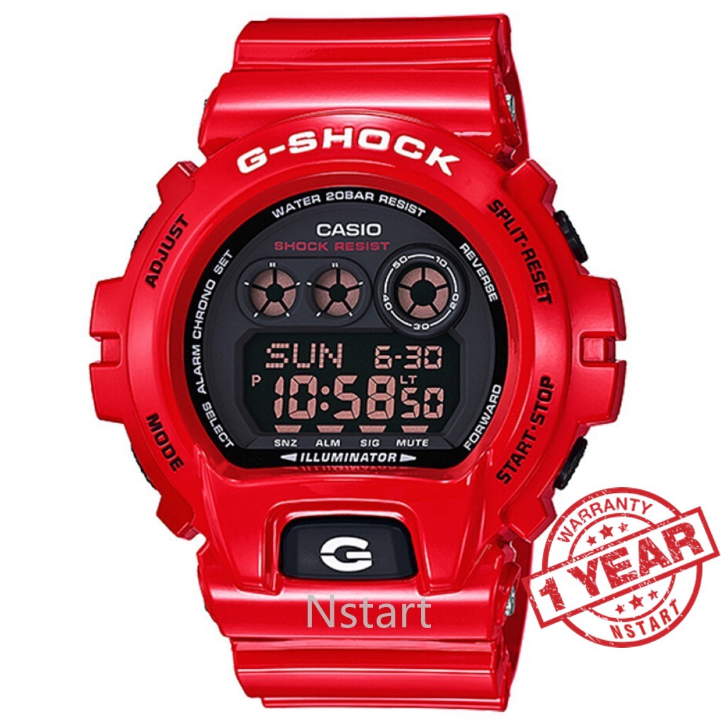 1000% original Casio G-Shock DW6900 Men Sport Watches Red GD-X6900RD-4 ...