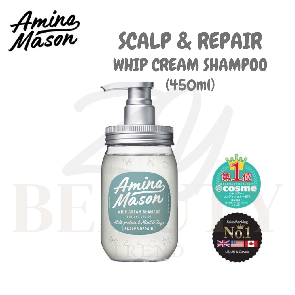 Amino Mason Scalp Repair Whip Cream Shampoo Ml Shopee Malaysia