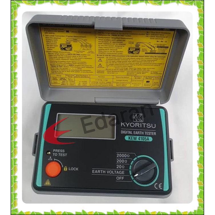 KYORITSU 4105A Digital Earth Tester Multimeter Resistance Meter
