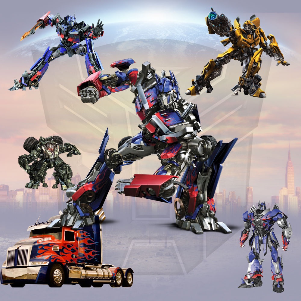 KIDS room wallpaper Transformers bumblebee wall stick optimus prime robot  car animated cartoon stickers to decorate chi | Shopee Malaysia