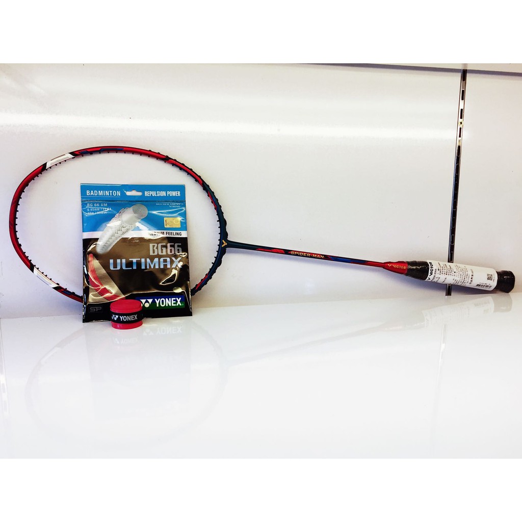 Victor SpiderMan Limited Edition Badminton Racket Shopee Malaysia