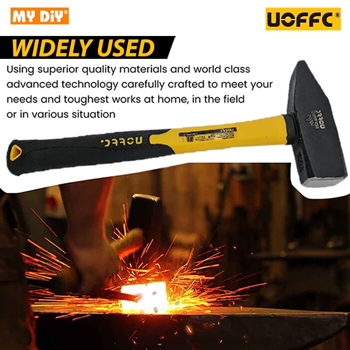 MYDIYHOMEDEPOT UOFFC Machinist Hammer 200G 1000G Blacksmith Sledge