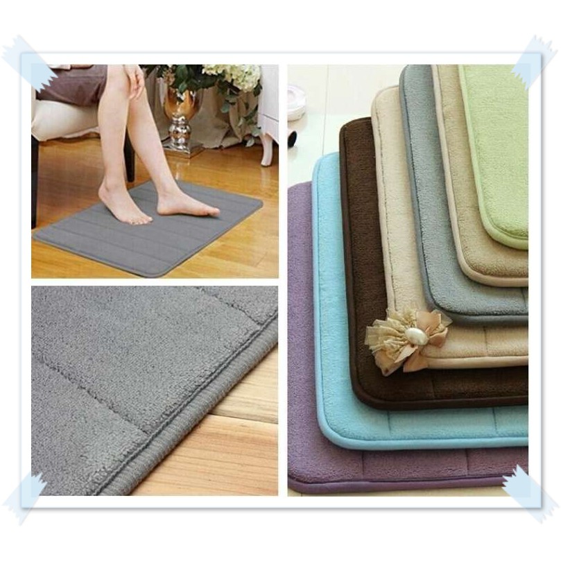 Buy Memory Foam Bathroom Bath Non Slip Soft Touch Mat Rug Carpet Rebound Mat 40x60cm Seetracker Malaysia