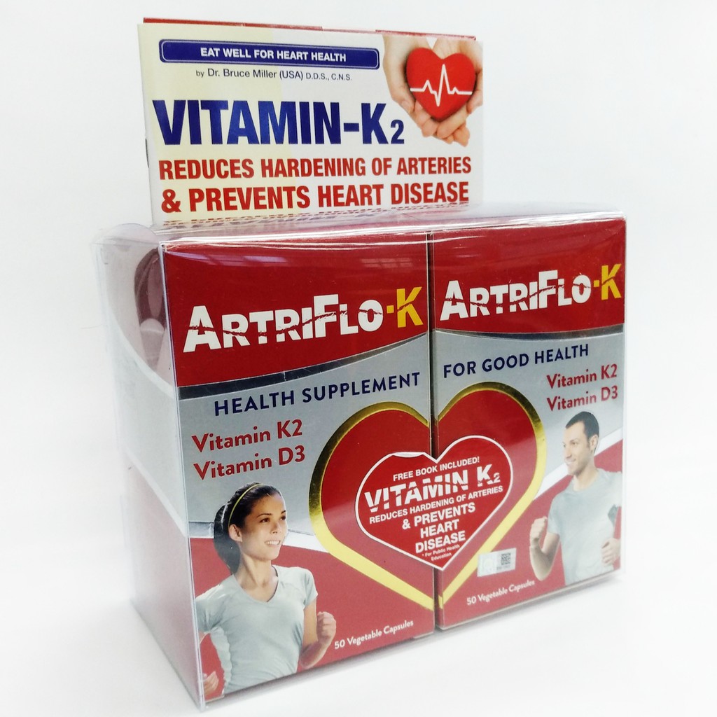 Buy Live Well Artriflo-K ( 30's / 2x30's / 50's / 2x50's) - Vitamin K2 ...