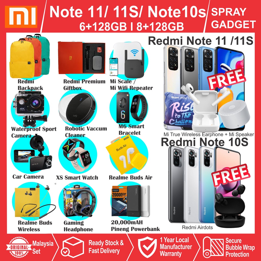 redmi note 10s 8 128 vs redmi note 11 6 128