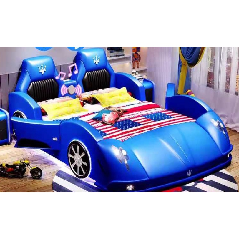 150X190Cm Children Bed Car King Size Cartoon Sport Katil Frame Budak Kid  Cute Bedroom Kereta Kanak Tidur Led Light Music | Shopee Malaysia