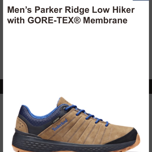 Ontevreden Moment Zenuwinzinking READY STOCK* - TIMBERLAND Men's Parker Ridge Low Hiker with GORE-TEX  membrane | Shopee Malaysia