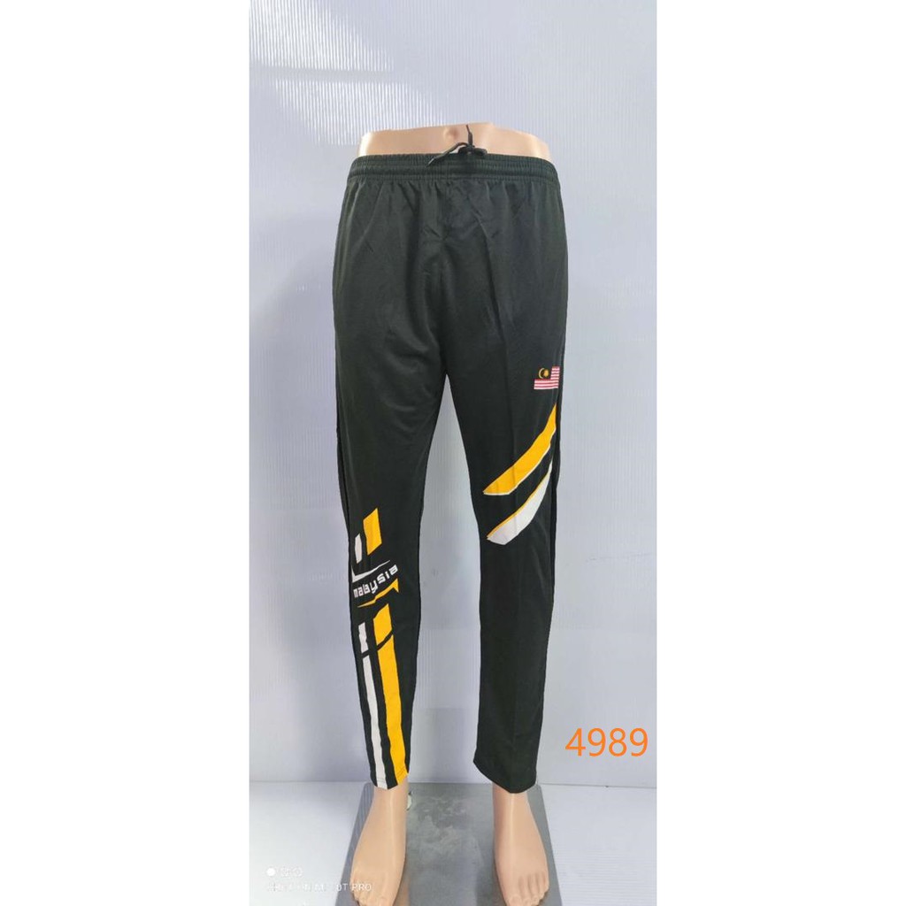 UNISEX SPORT MALAYSIA LONG PANTS / SELUAR PANJANG SUKAN (SELUAR KAKI TAK ADA GETAH)