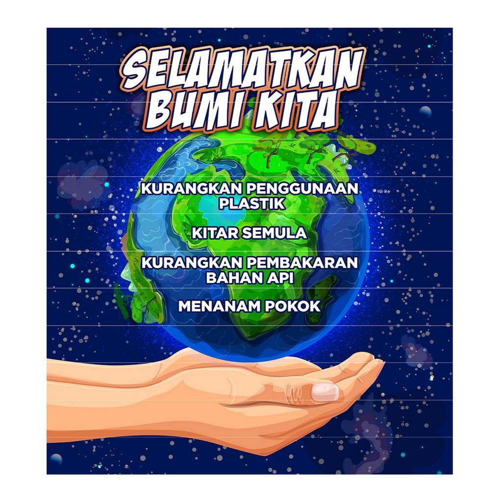 Tangga Ceria Sekolah Selamatkan Bumi Kita 12pcs Tgg Shopee Malaysia