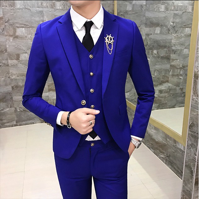 half blazer blue colour