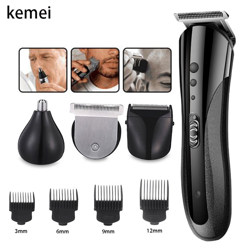 Spot Kemei Shaver Men S Hair Clipper Trimming Multi Function Hair