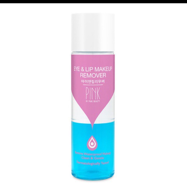 pink makeup remover