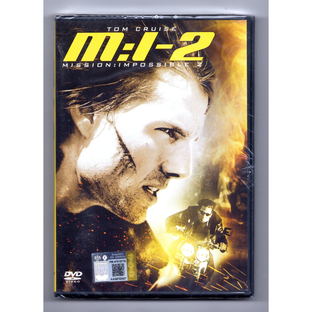 MISSION IMPOSSIBLE 2 : TOM CRUISE (DVD ORIGINAL)