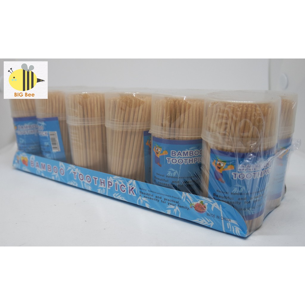 Bamboo Toothpick / Pencungkil Gigi Shopee Malaysia