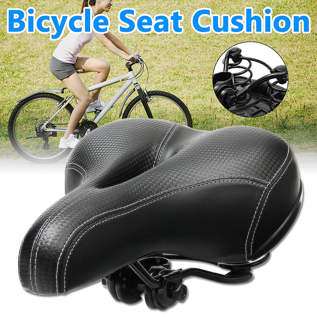 extra wide bicycle seat