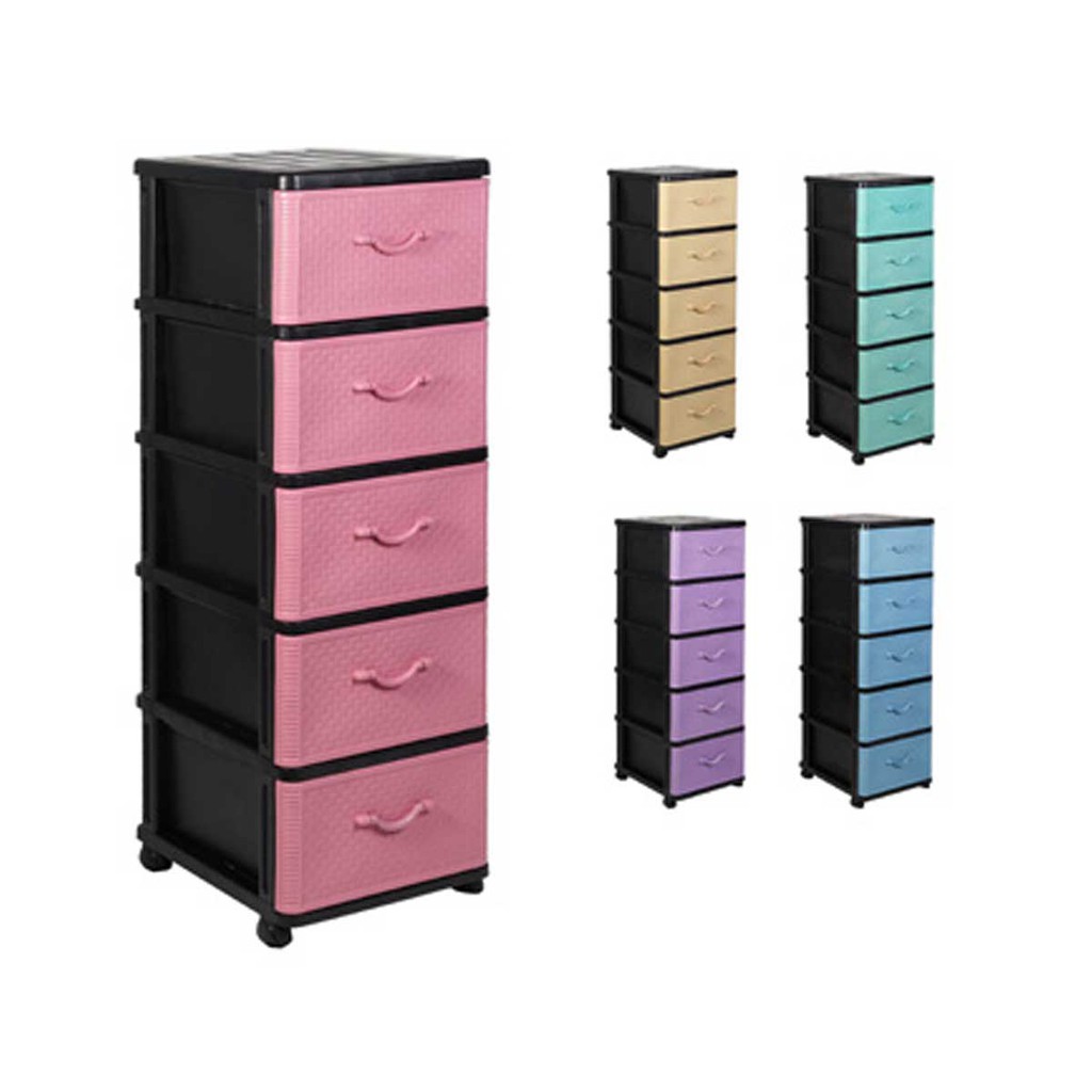 Frd 256b 5 Tier Plastic Drawers Plastic Drawer Clothes