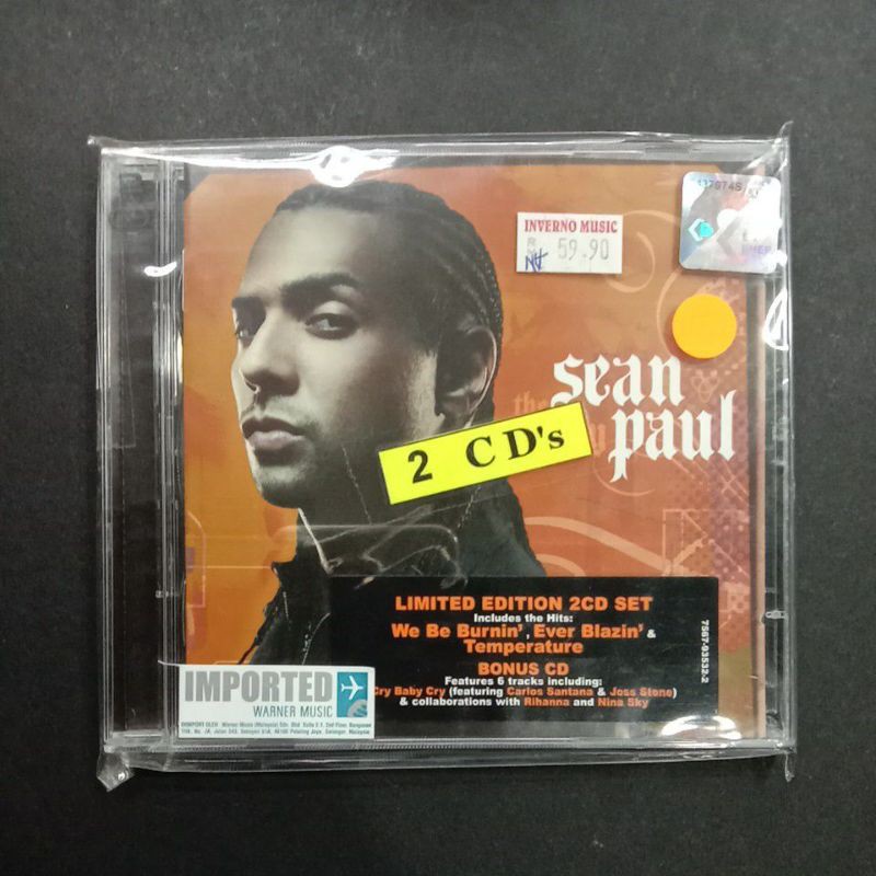 Sean Paul The Trinity 2cds Shopee Malaysia