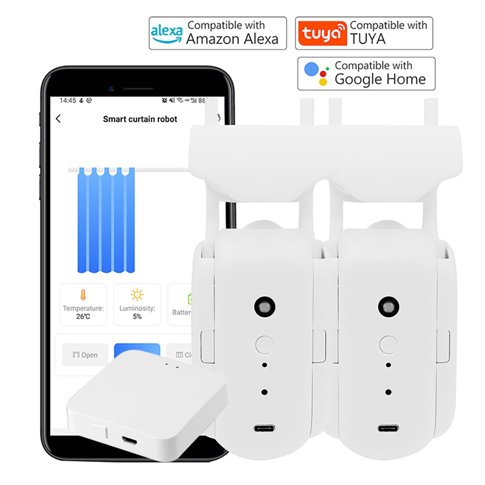 Tuya Smart Curtain Motor Bluetooth Curtain Switch Robot Curtain Robot