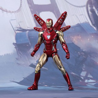 New 7 Inch Marvel Avengers 4 Endgame Iron Man Mk85 Action Figure Collectible Model Toys Gifts Shopee Malaysia - roblox war machine battle iron man roblox iron man