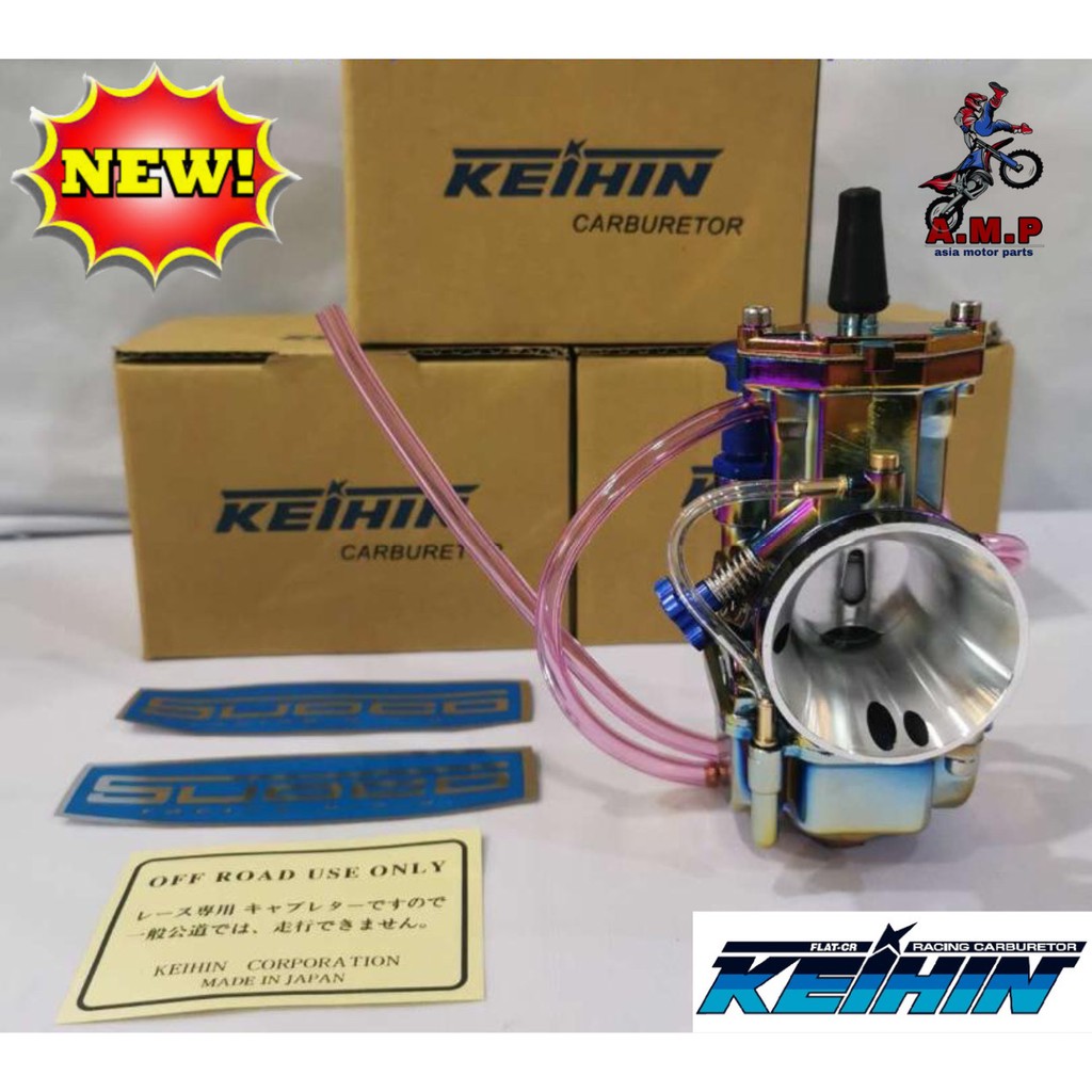 CARBURETOR KEIHIN PWK TITANIUM POWER JET COMPLETE SET 28MM 30MM 32MM