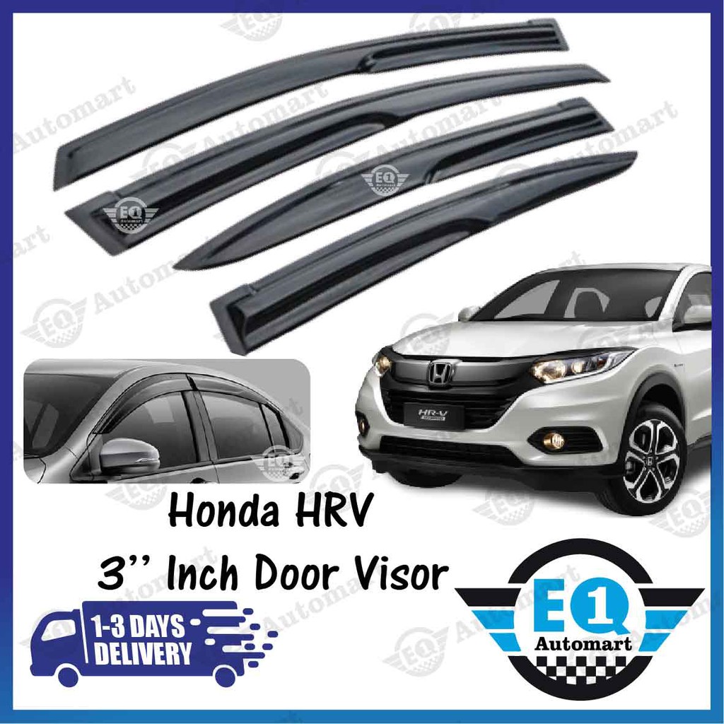 Honda Hrv Door Visor Mugen Air Press 3 Inch 