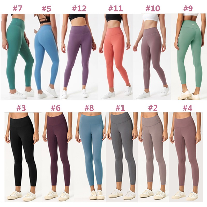 12 Color Lululemon Align Yoga Pants Align Leggings 12 Color 1903 For  Running/Yoga/Sports/Fitness Shopee Malaysia