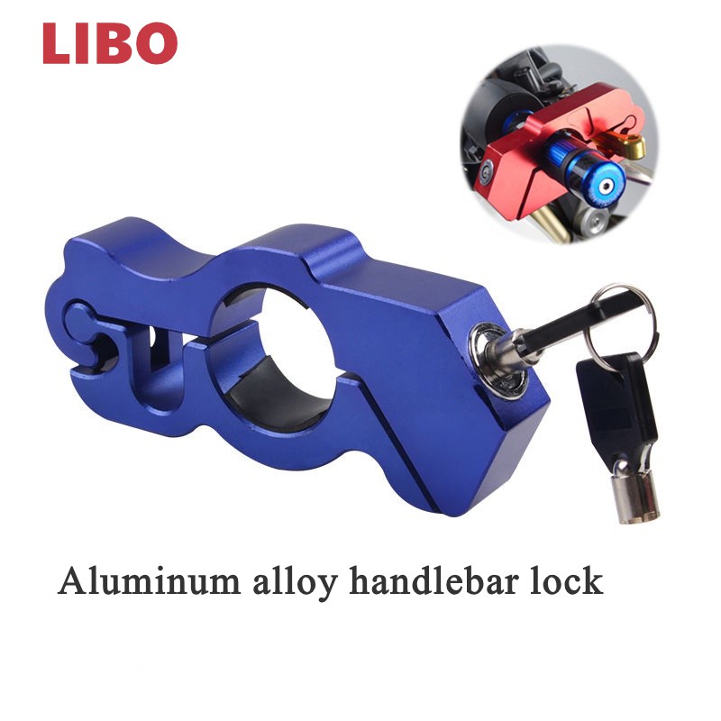 Aluminum Alloy Handlebar Lock 100% Original Throttle Bandle Brake Lock Motorcycle Electric Vehicle Lock