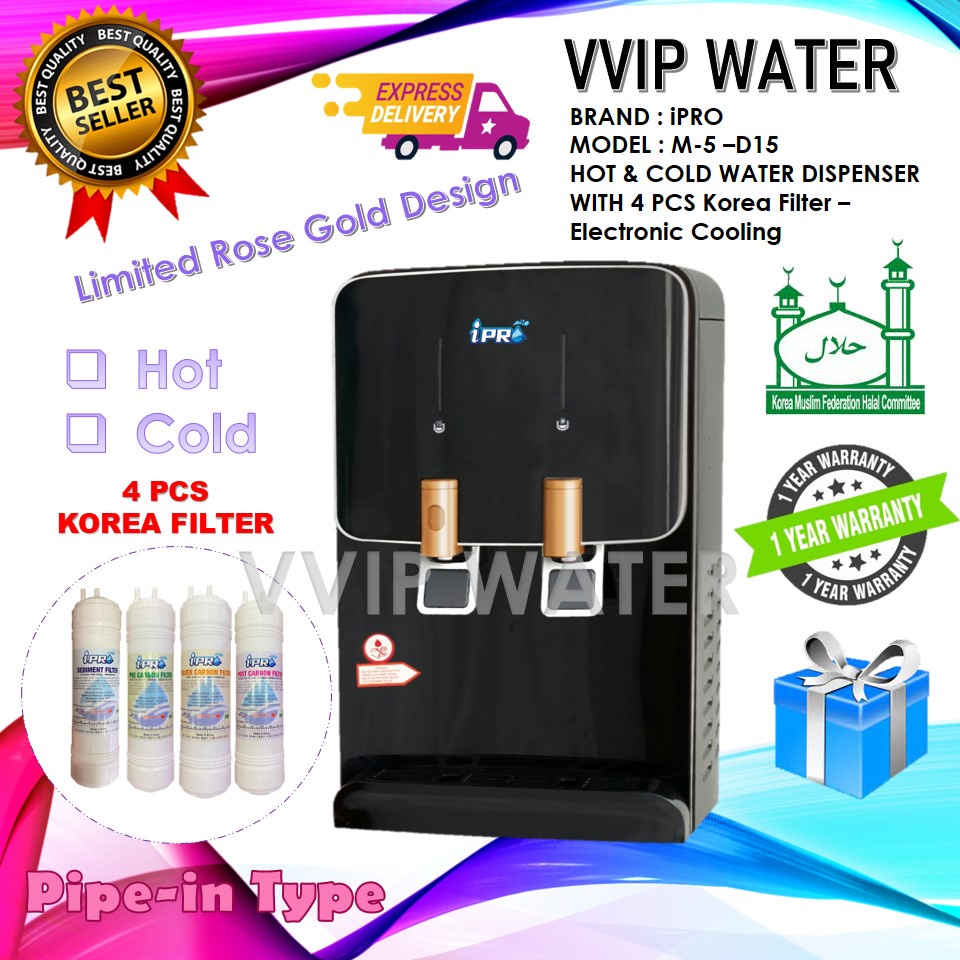 Alkaline Water Dispenser Hot & Cold Model : M5 or Hot & Normal Model ...