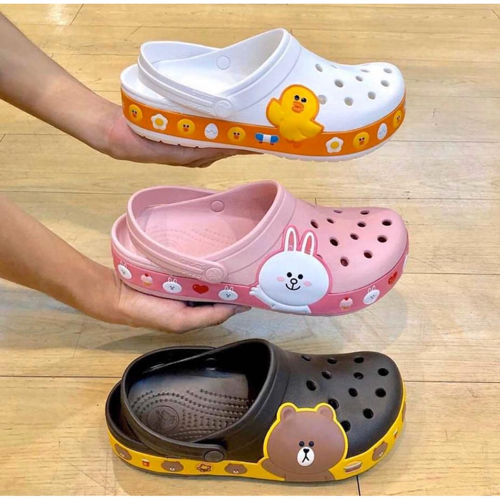 crocs line friends