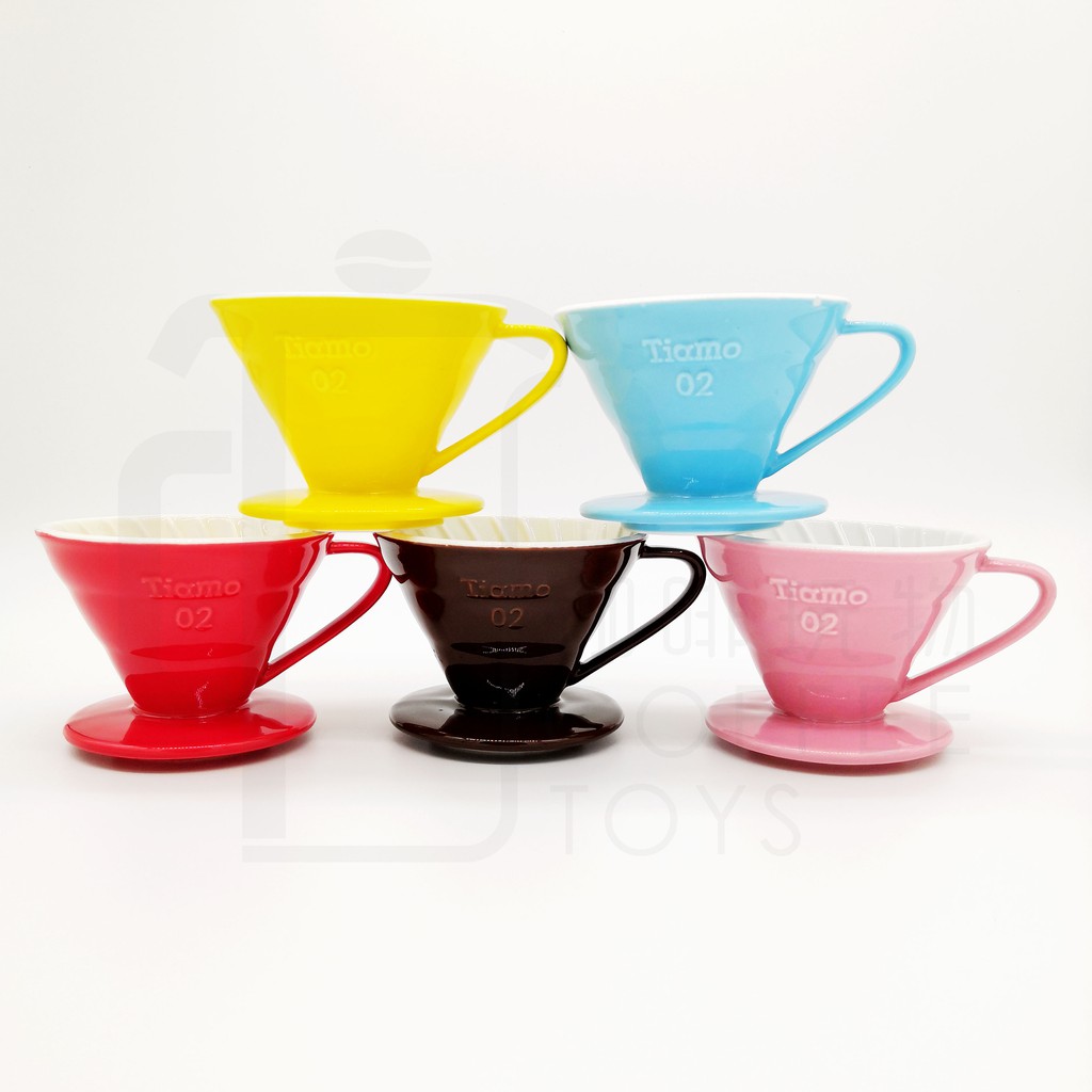 Tiamo V02 Ceramic Coffee Dripper Set (14 cups) Shopee Malaysia