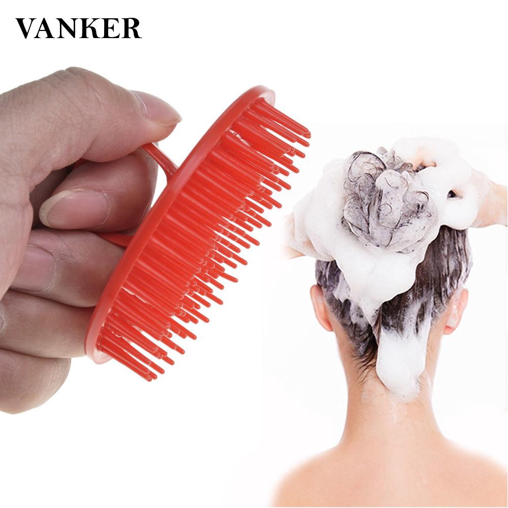 shampoo hair brush