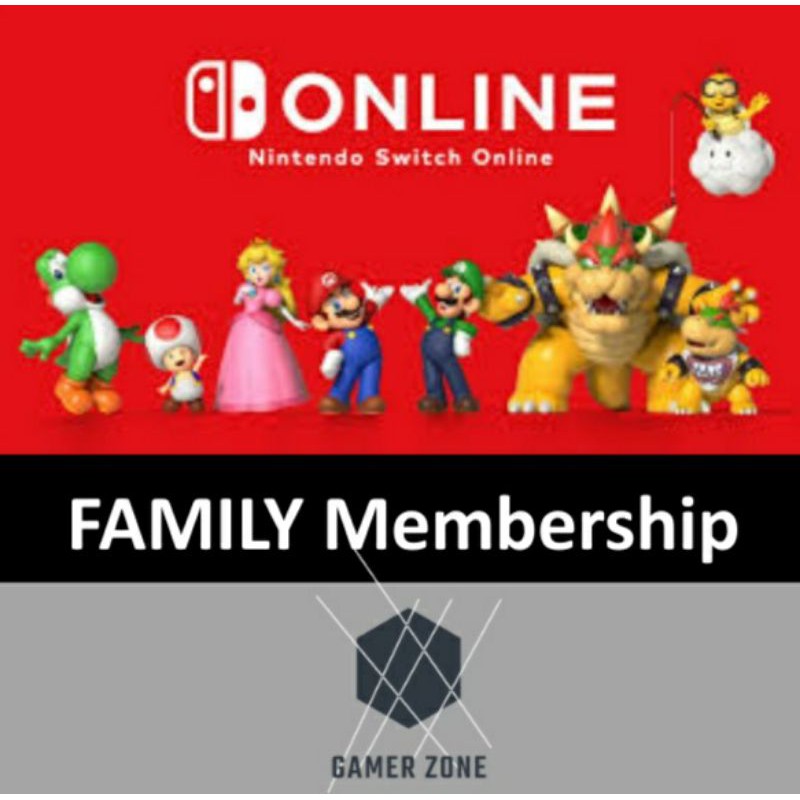 online family membership nintendo switch