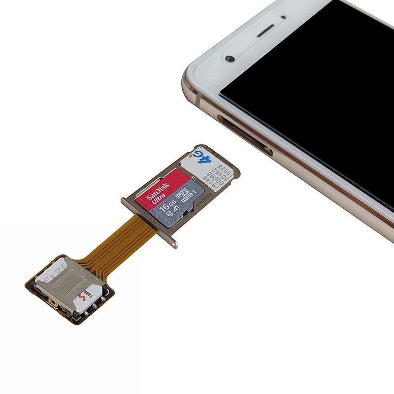 Hybrid Sim Extender Memory Card Dual Nano Micro Sim Micro SD Card ...