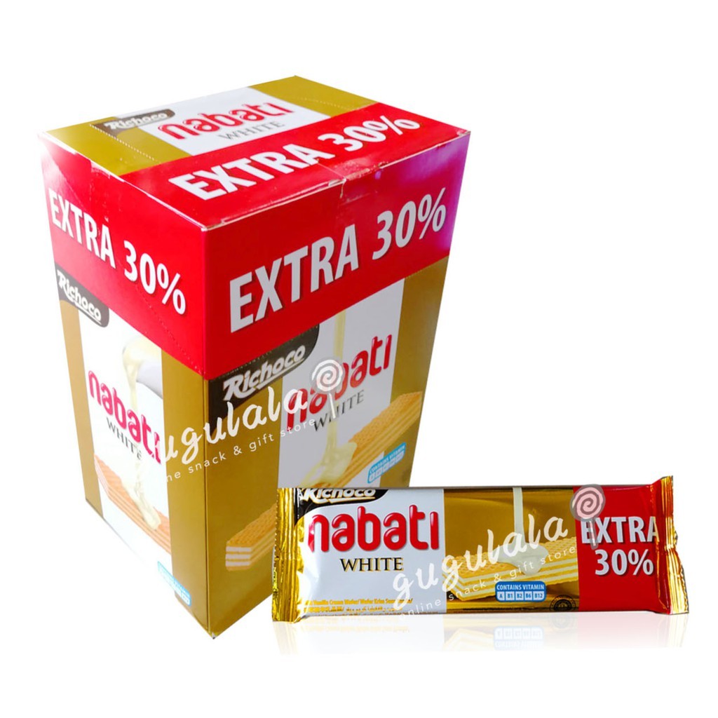 Nabati White Wafer 20's x 18g | Shopee Malaysia