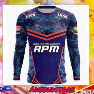 READYSTOCKu203c️ Baju Angkatan Pertahanan Awam Malaysia Tshirt APM 