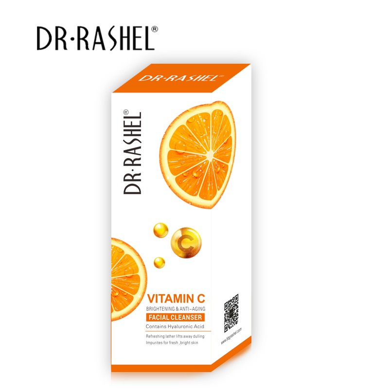 DR.RASHEL Brightening Face Cleansing Vitamin C Facial Cleanser | Shopee Malaysia